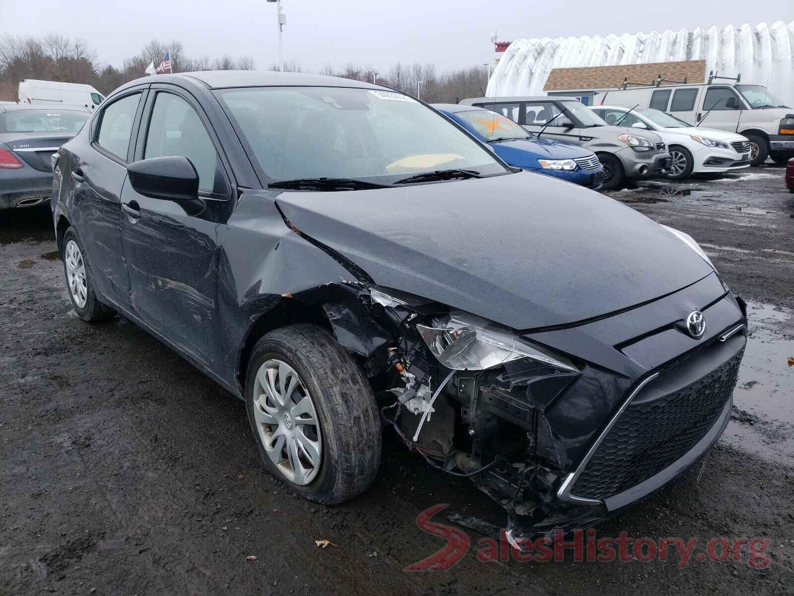 3MYDLBYV2KY524376 2019 TOYOTA YARIS