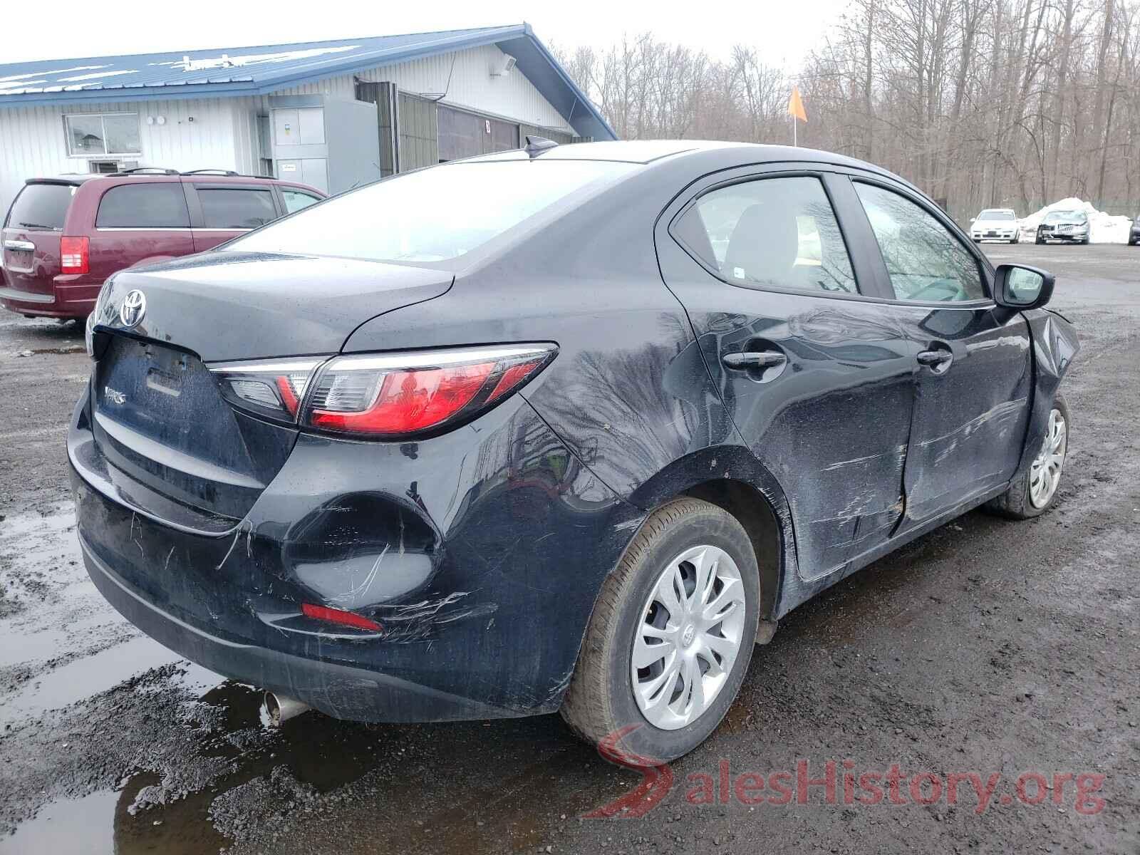 3MYDLBYV2KY524376 2019 TOYOTA YARIS