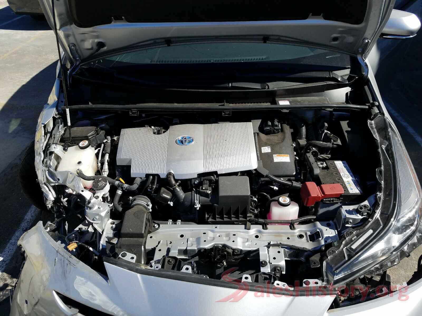 JTDKARFU1K3084268 2019 TOYOTA PRIUS