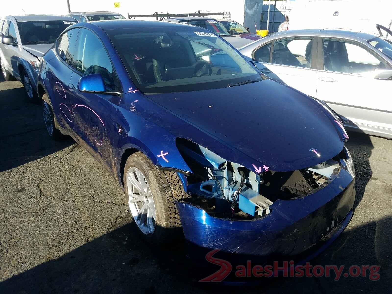 5YJYGDEE4LF059049 2020 TESLA MODEL Y