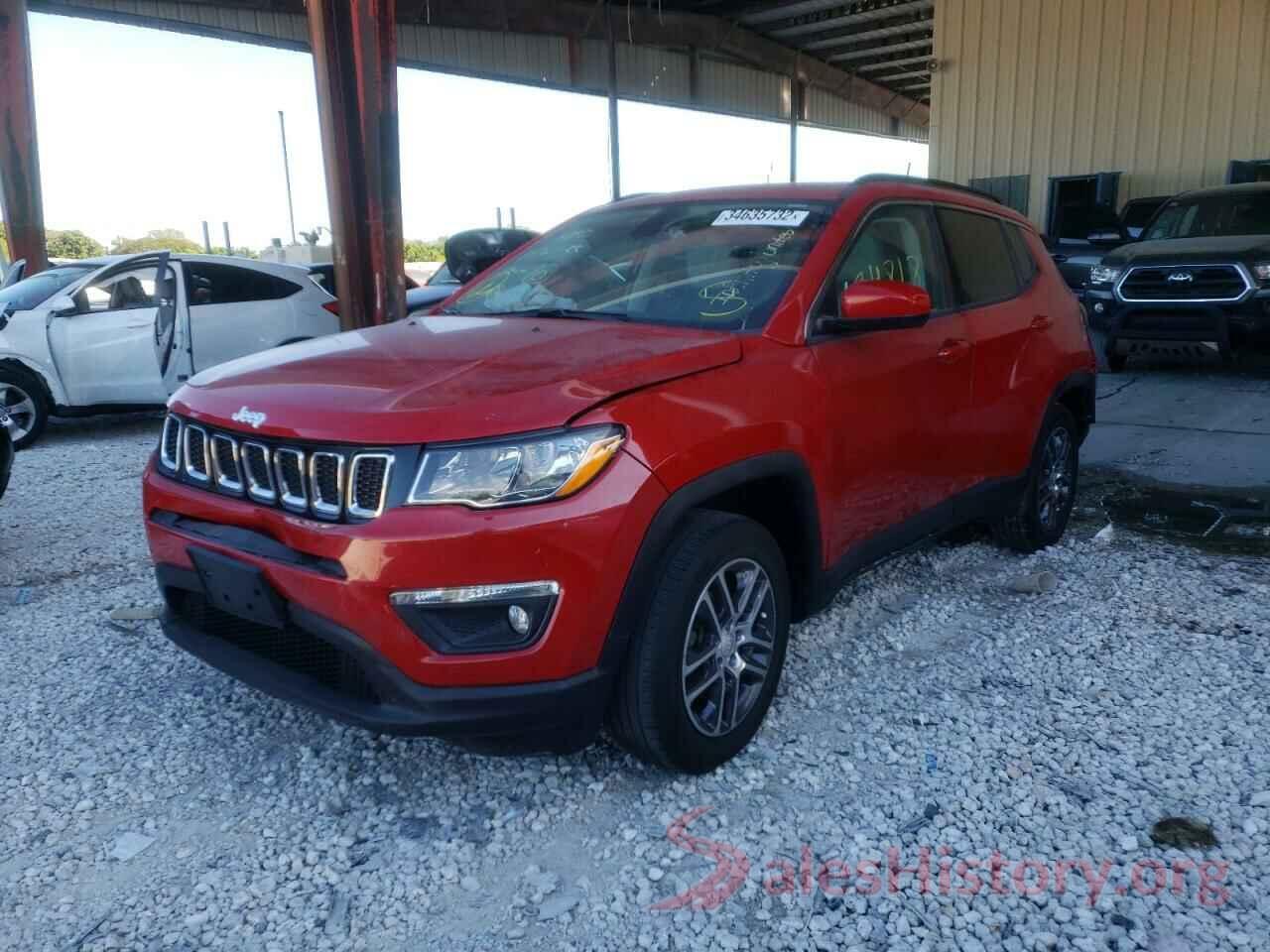 3C4NJCBB2KT832982 2019 JEEP COMPASS