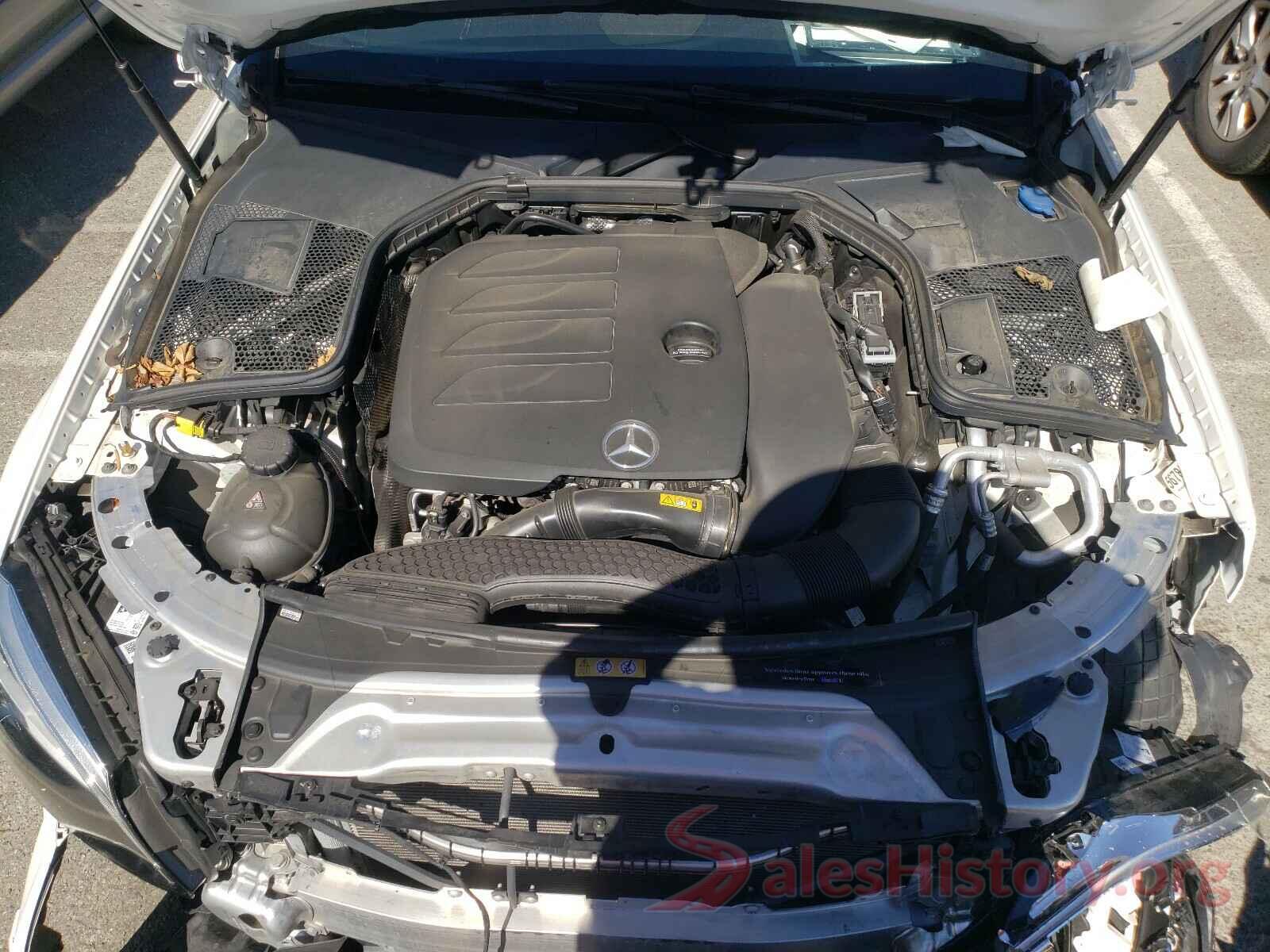 WDDWJ8DB8KF777274 2019 MERCEDES-BENZ C CLASS