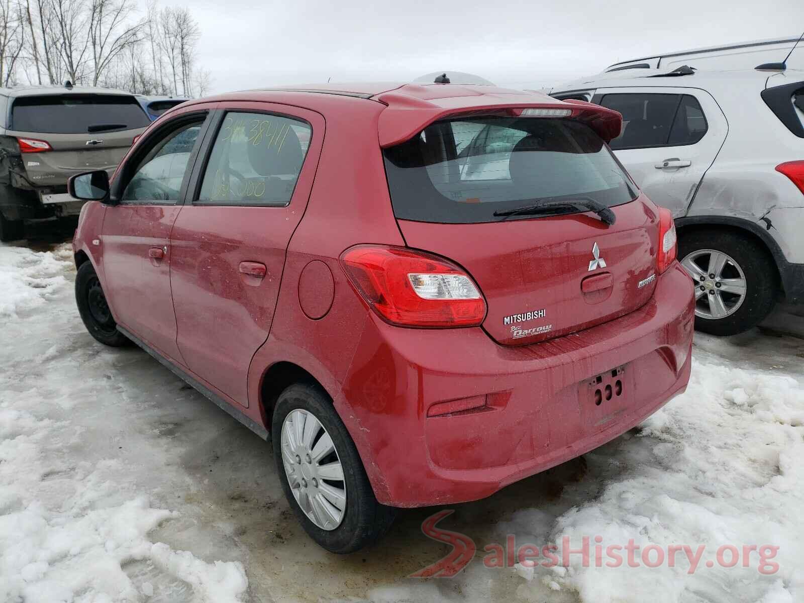 ML32A3HJ8HH005354 2017 MITSUBISHI MIRAGE