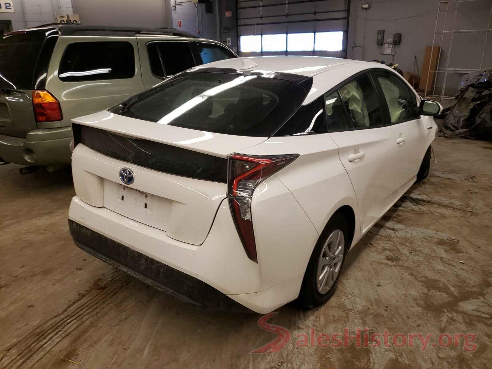 JTDKBRFUXG3019309 2016 TOYOTA PRIUS