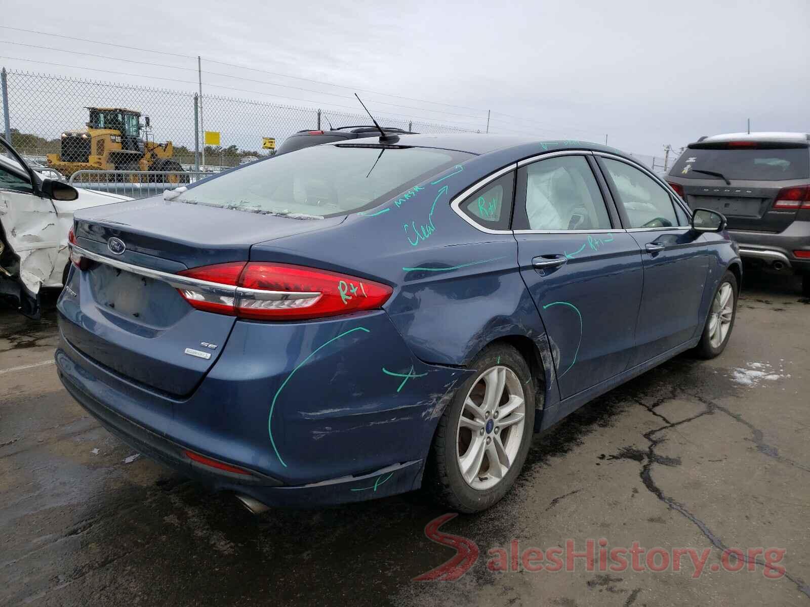 3FA6P0HD4JR163447 2018 FORD FUSION