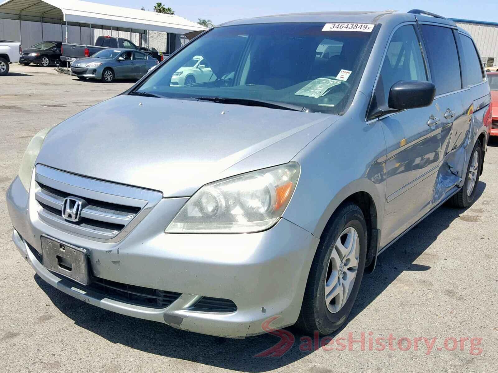 5FNRL38746B065980 2006 HONDA ODYSSEY EX