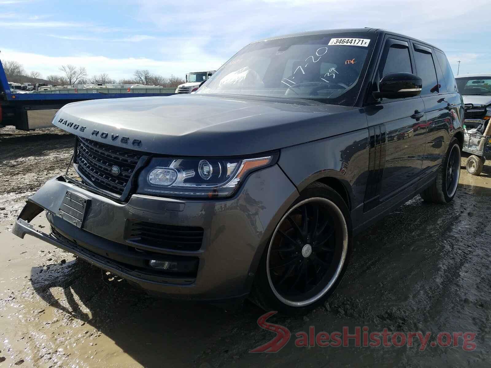 SALGS2KF7GA258695 2016 LAND ROVER RANGEROVER