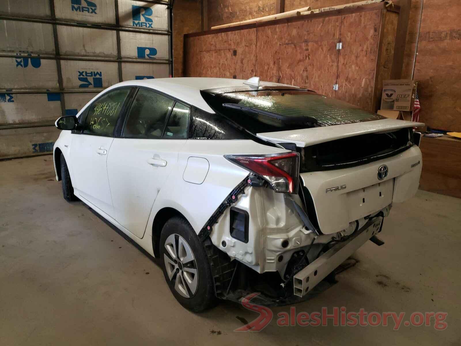 JTDKARFU3G3508511 2016 TOYOTA PRIUS