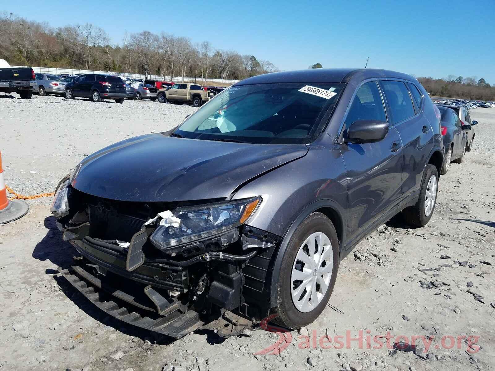 5N1AT2MTXGC897957 2016 NISSAN ROGUE