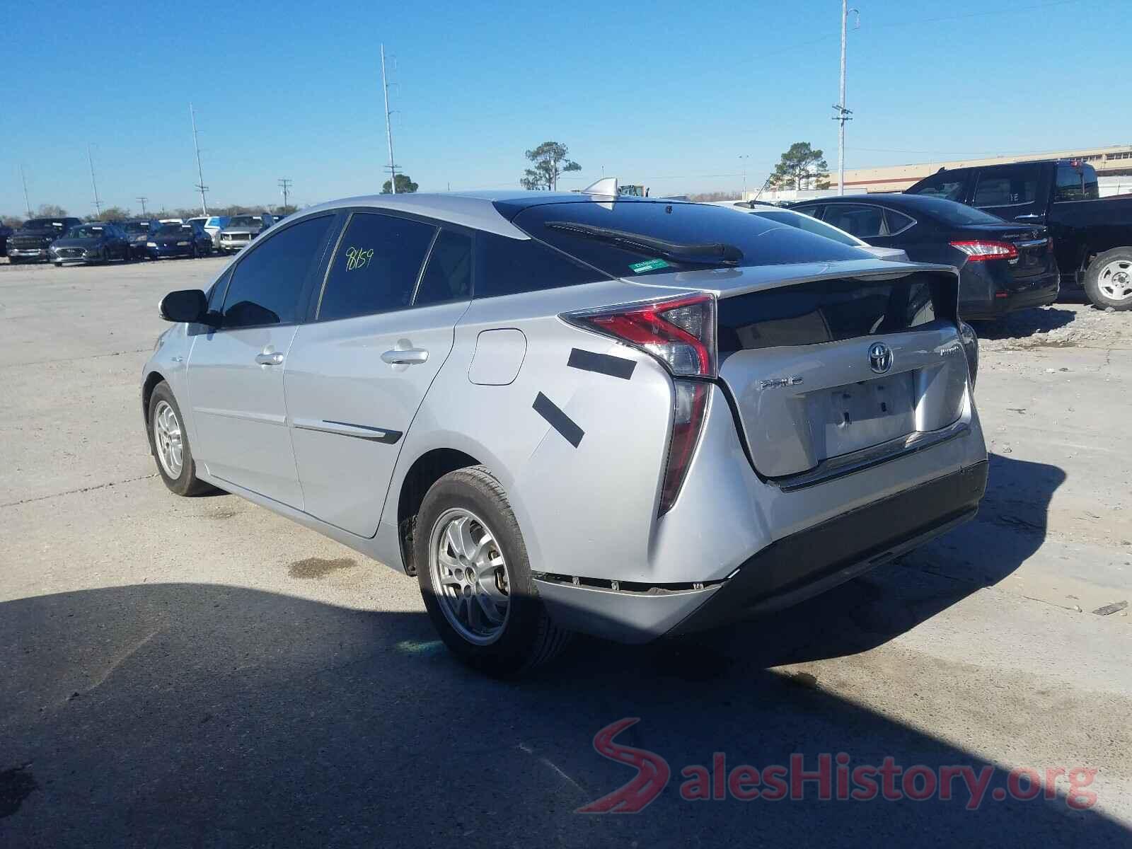 JTDKBRFUXG3009668 2016 TOYOTA PRIUS