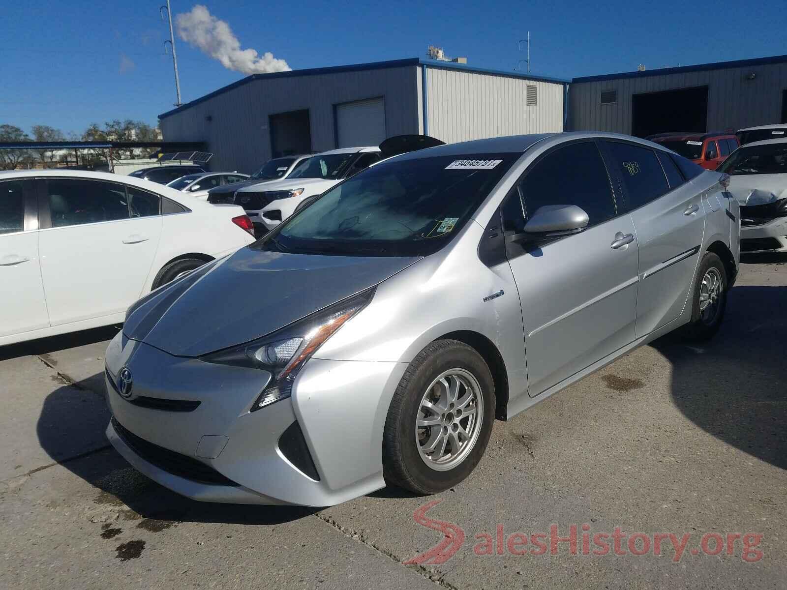 JTDKBRFUXG3009668 2016 TOYOTA PRIUS