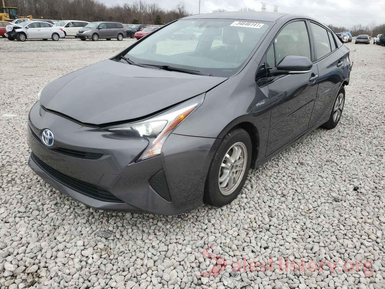 JTDKARFU2G3501291 2016 TOYOTA PRIUS