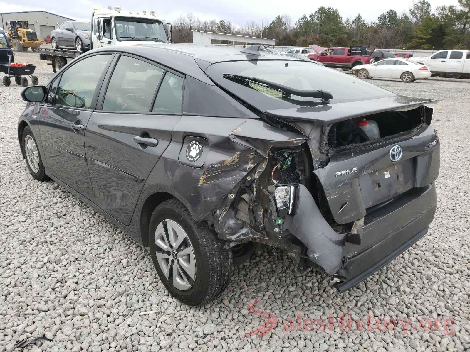 JTDKARFU2G3501291 2016 TOYOTA PRIUS