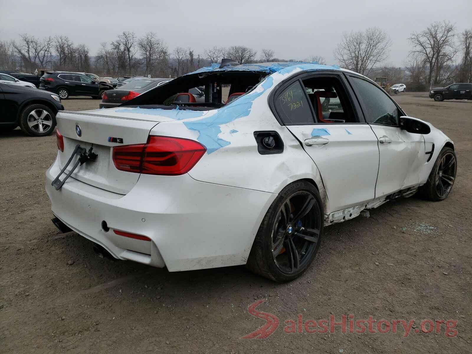 WBS8M9C56J5J77880 2018 BMW M3