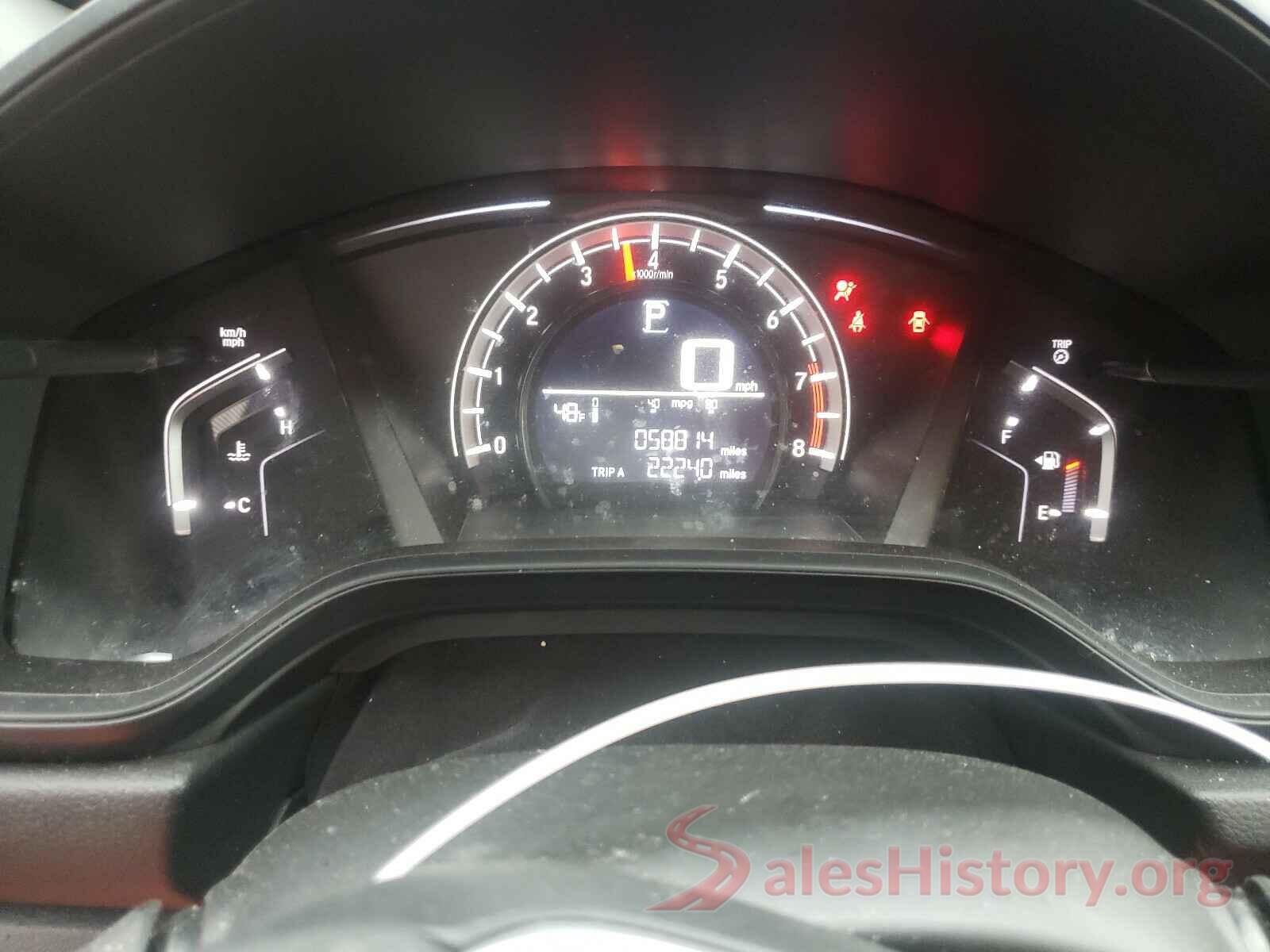 2HKRW5H33KH406751 2019 HONDA CRV