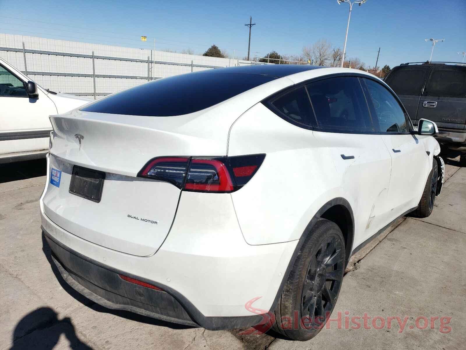 5YJYGDEE8LF017662 2020 TESLA MODEL Y