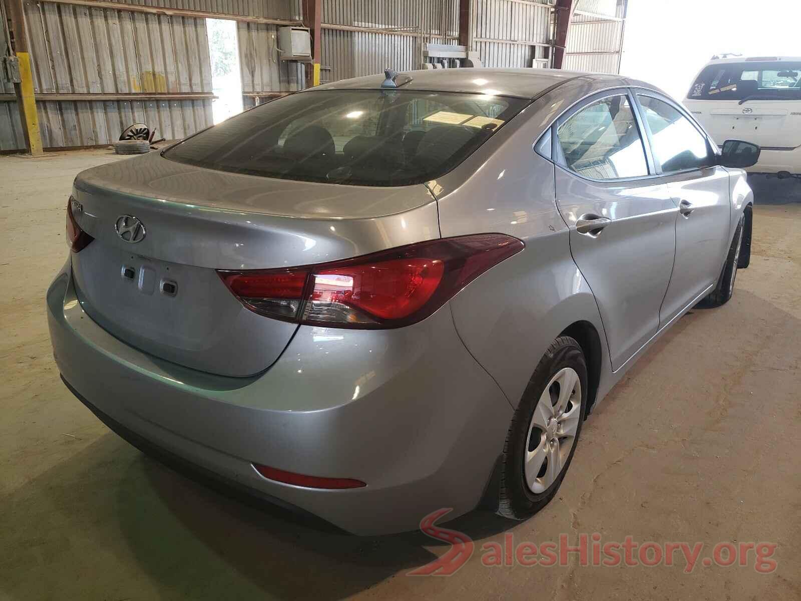 5NPDH4AE1GH691595 2016 HYUNDAI ELANTRA