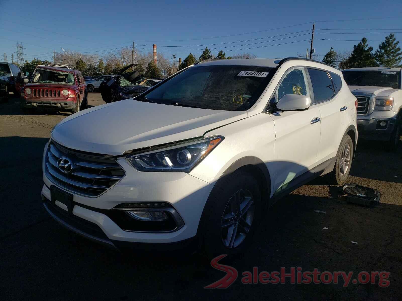 5NMZUDLB7HH023819 2017 HYUNDAI SANTA FE