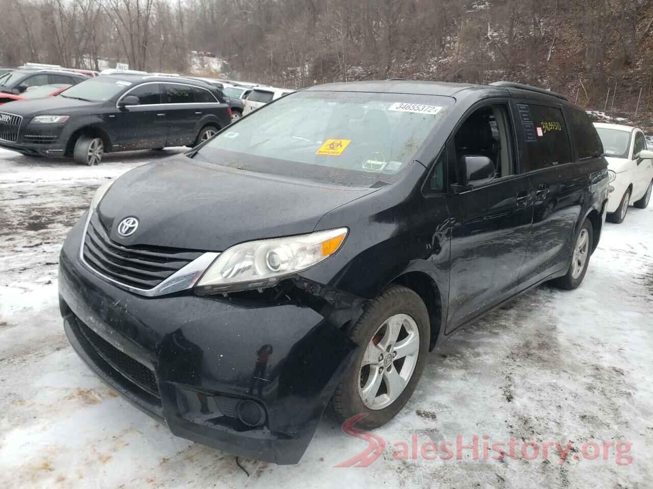 5TDKK3DC2FS582889 2015 TOYOTA SIENNA