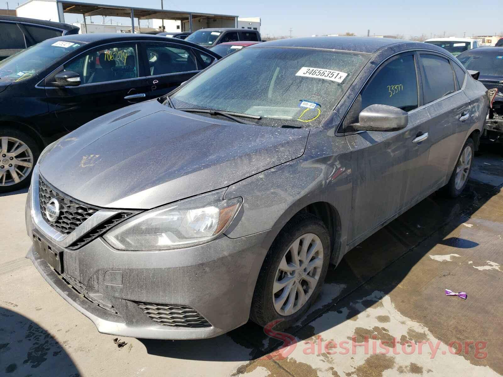 3N1AB7AP8KY453801 2019 NISSAN SENTRA