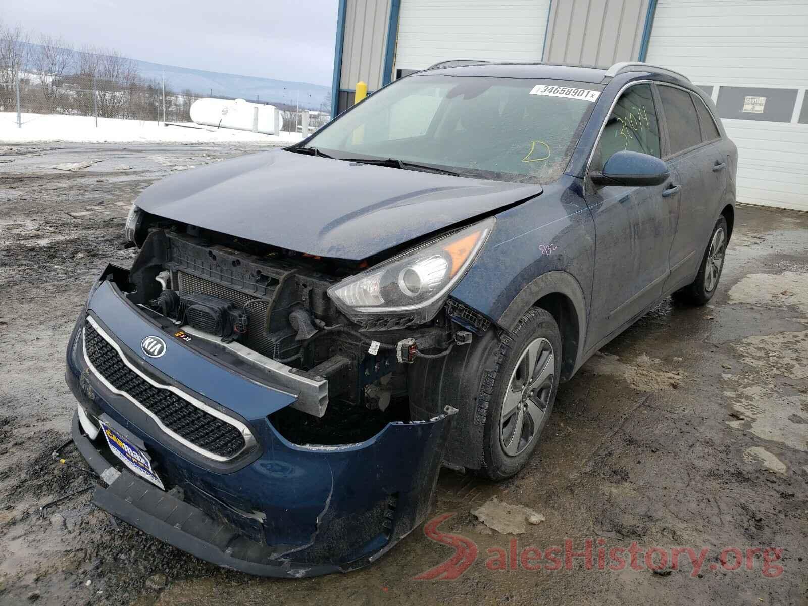 KNDCB3LC3H5090421 2017 KIA NIRO