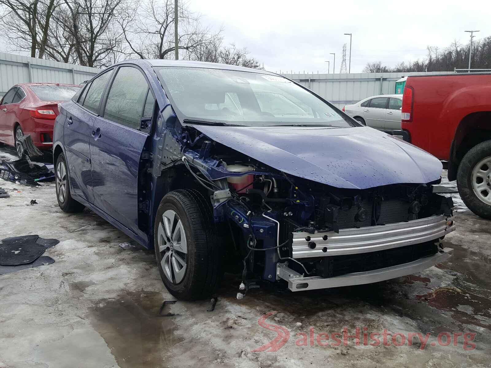 JTDKBRFUXJ3600378 2018 TOYOTA PRIUS