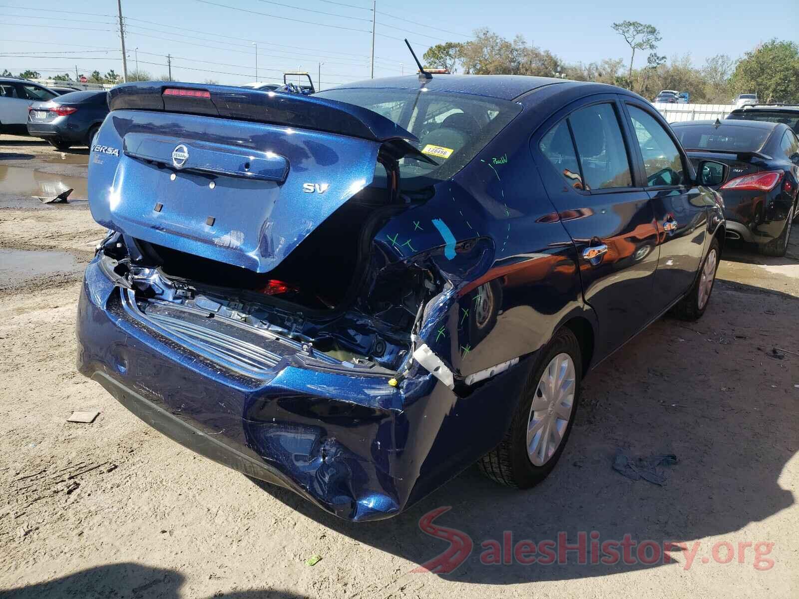 3N1CN7APXKL825247 2019 NISSAN VERSA