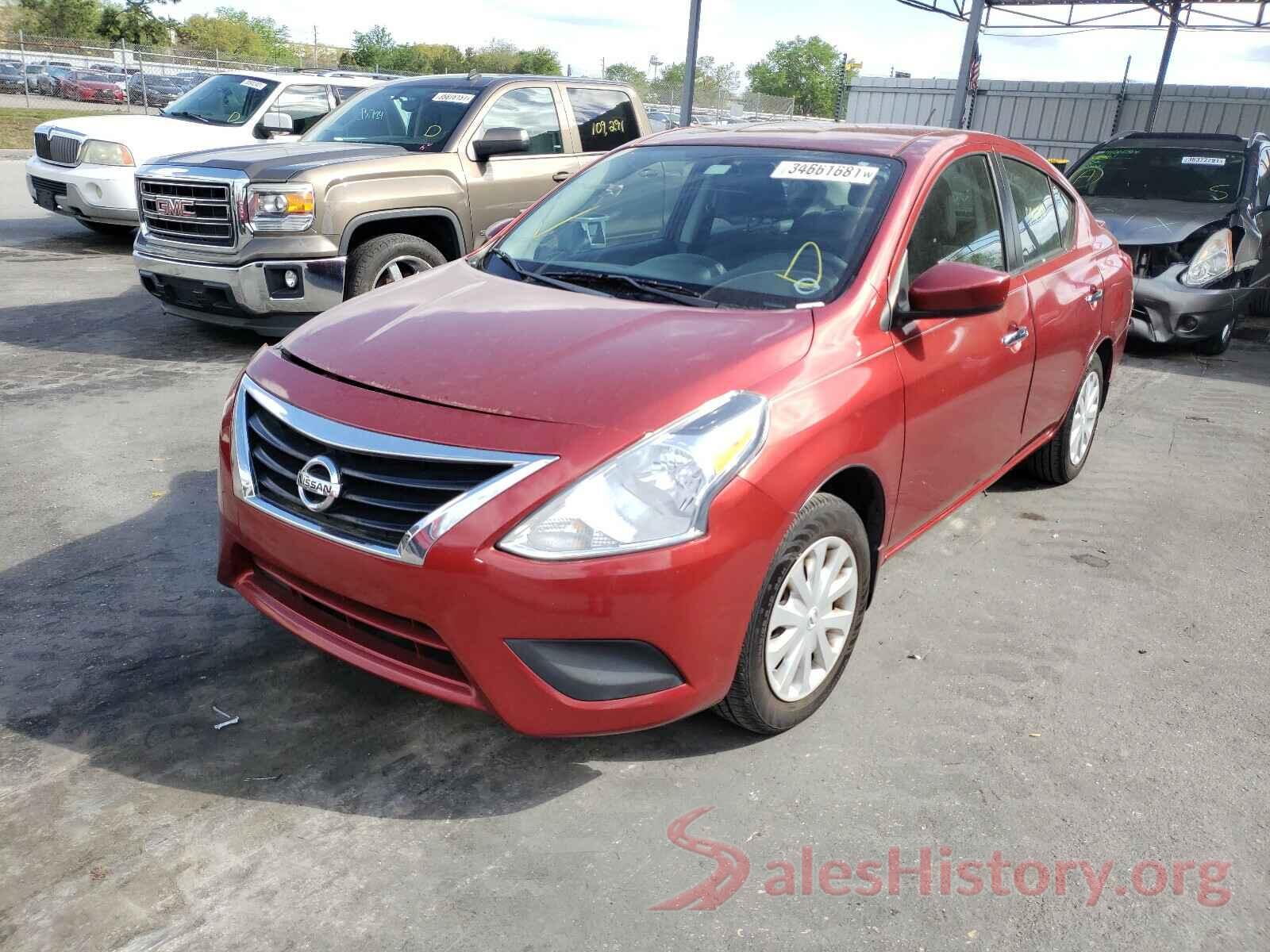 3N1CN7AP7GL884196 2016 NISSAN VERSA