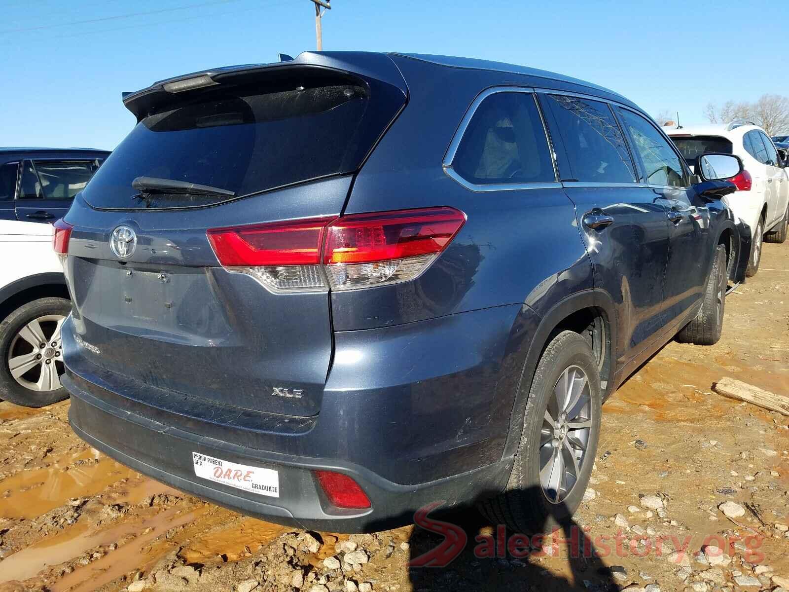 5TDKZRFH9HS525972 2017 TOYOTA HIGHLANDER