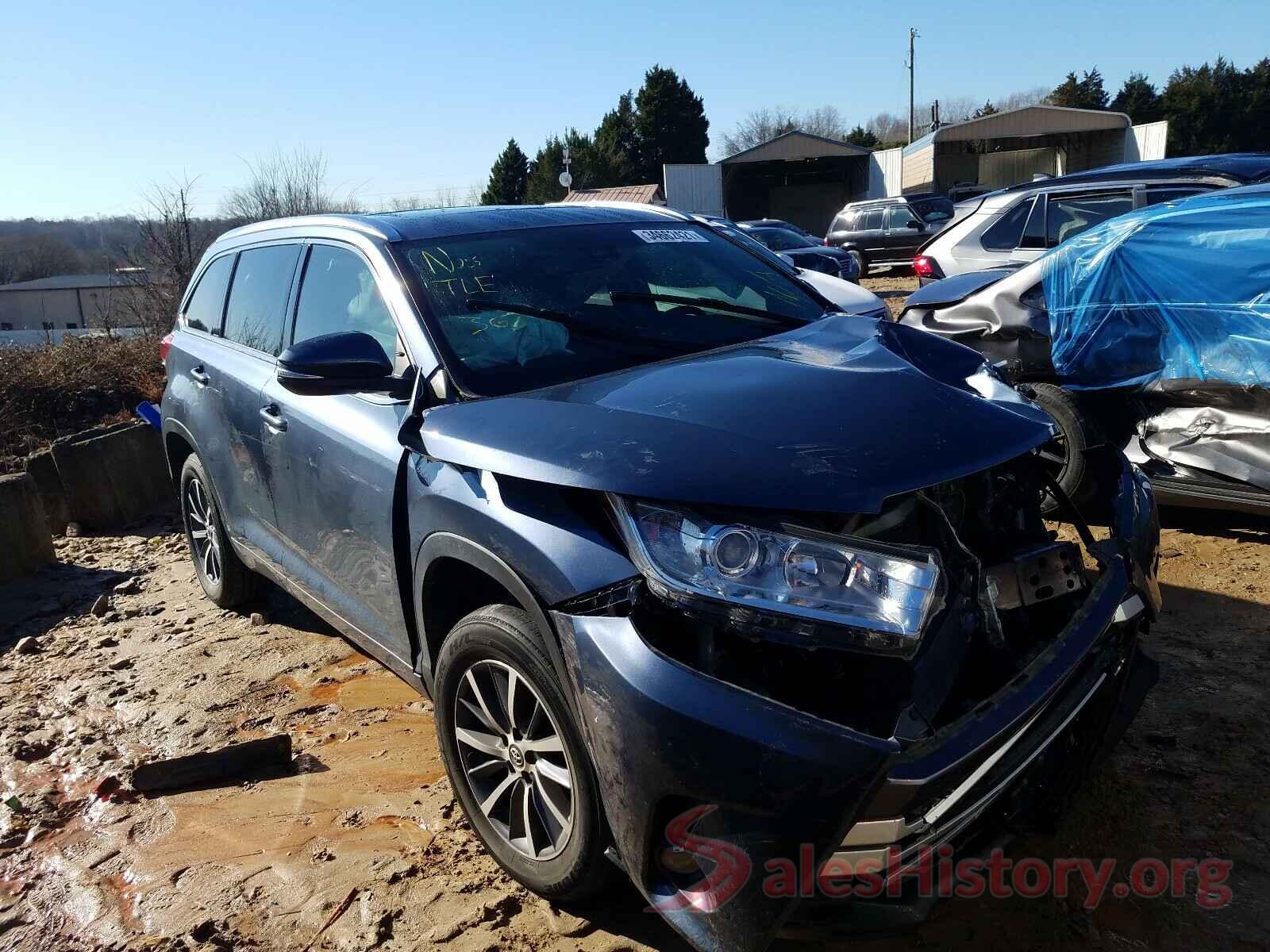 5TDKZRFH9HS525972 2017 TOYOTA HIGHLANDER