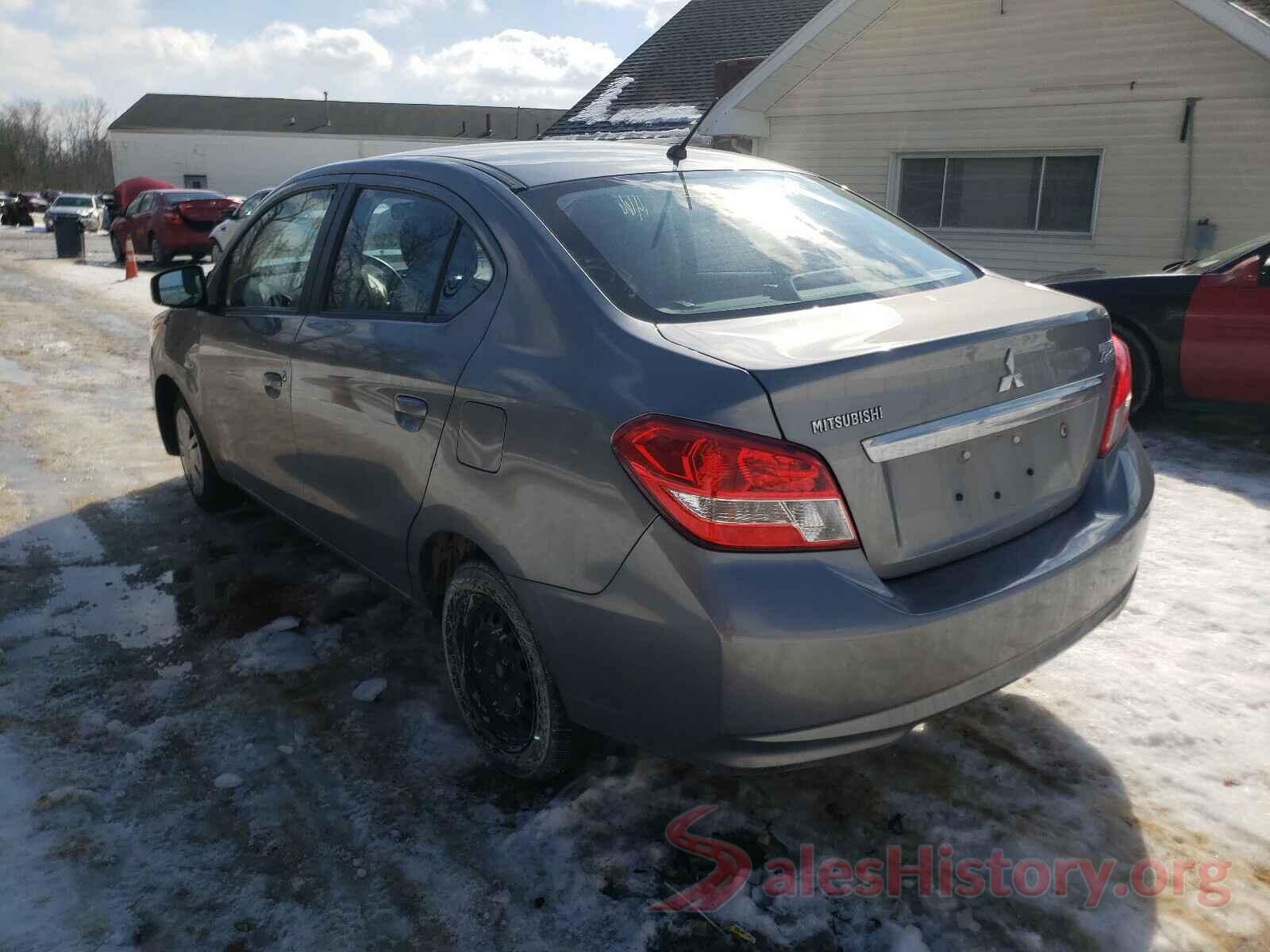 ML32F3FJ4HH000768 2017 MITSUBISHI MIRAGE