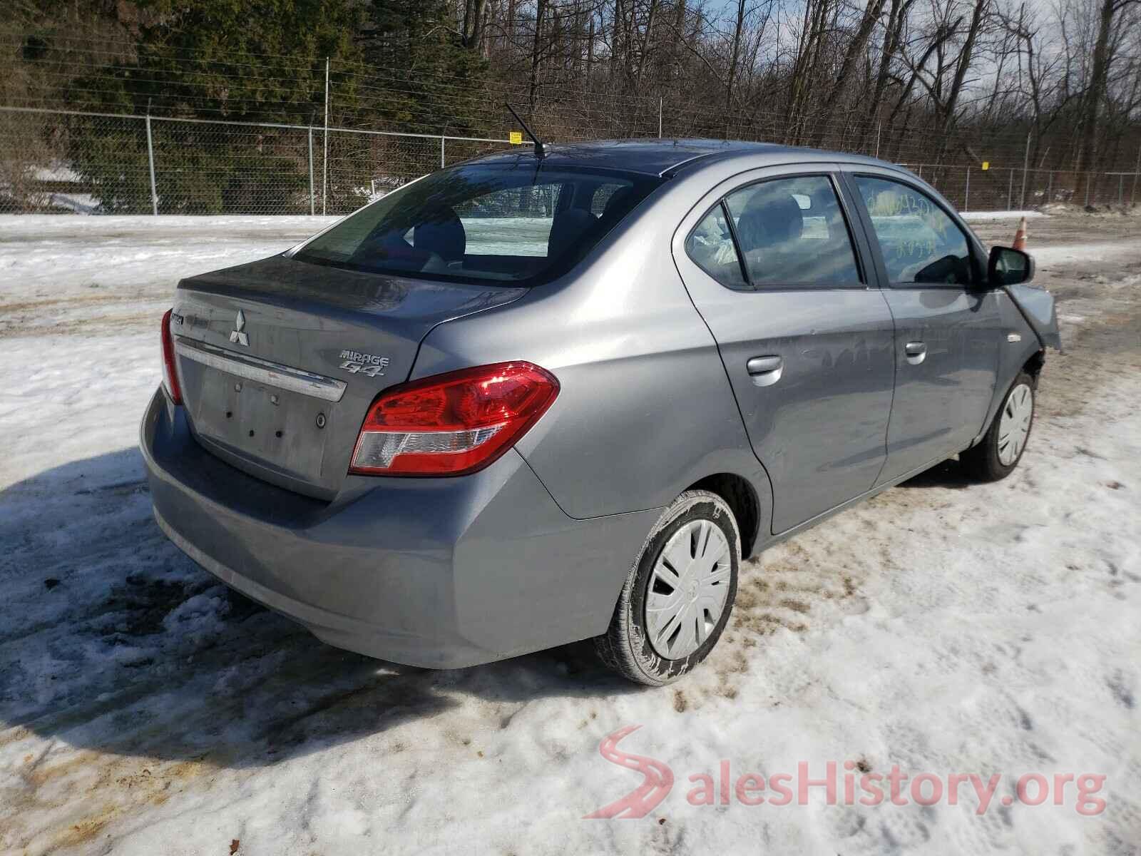 ML32F3FJ4HH000768 2017 MITSUBISHI MIRAGE