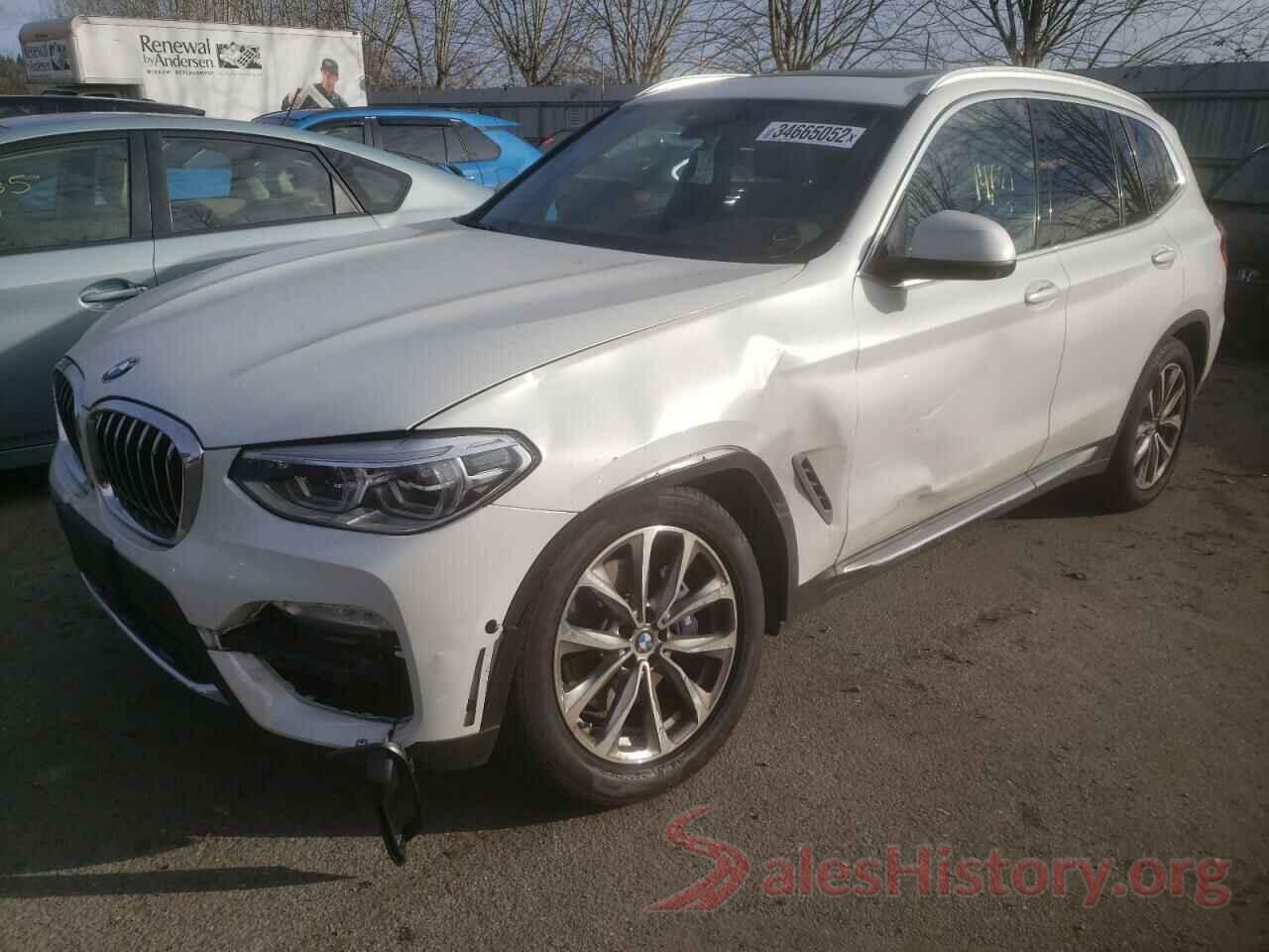 5UXTR9C58KLR06301 2019 BMW X3