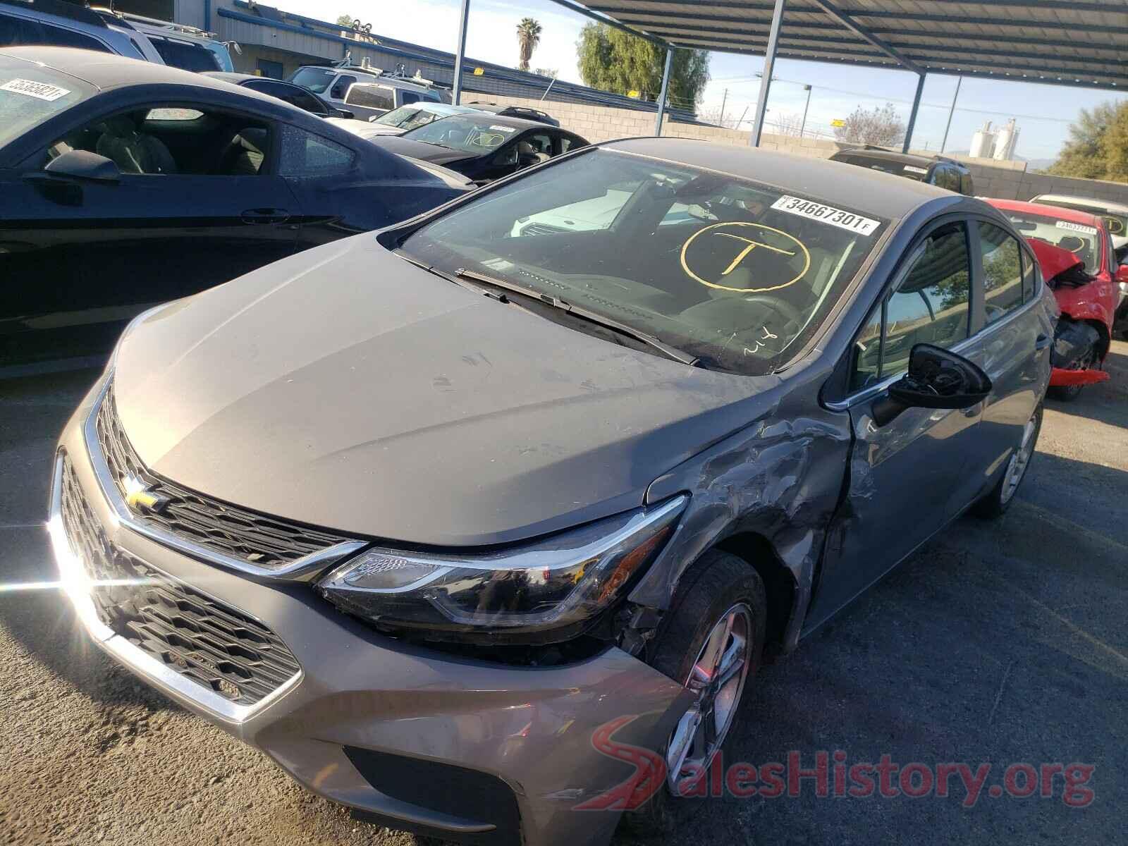 1G1BE5SM7J7172759 2018 CHEVROLET CRUZE