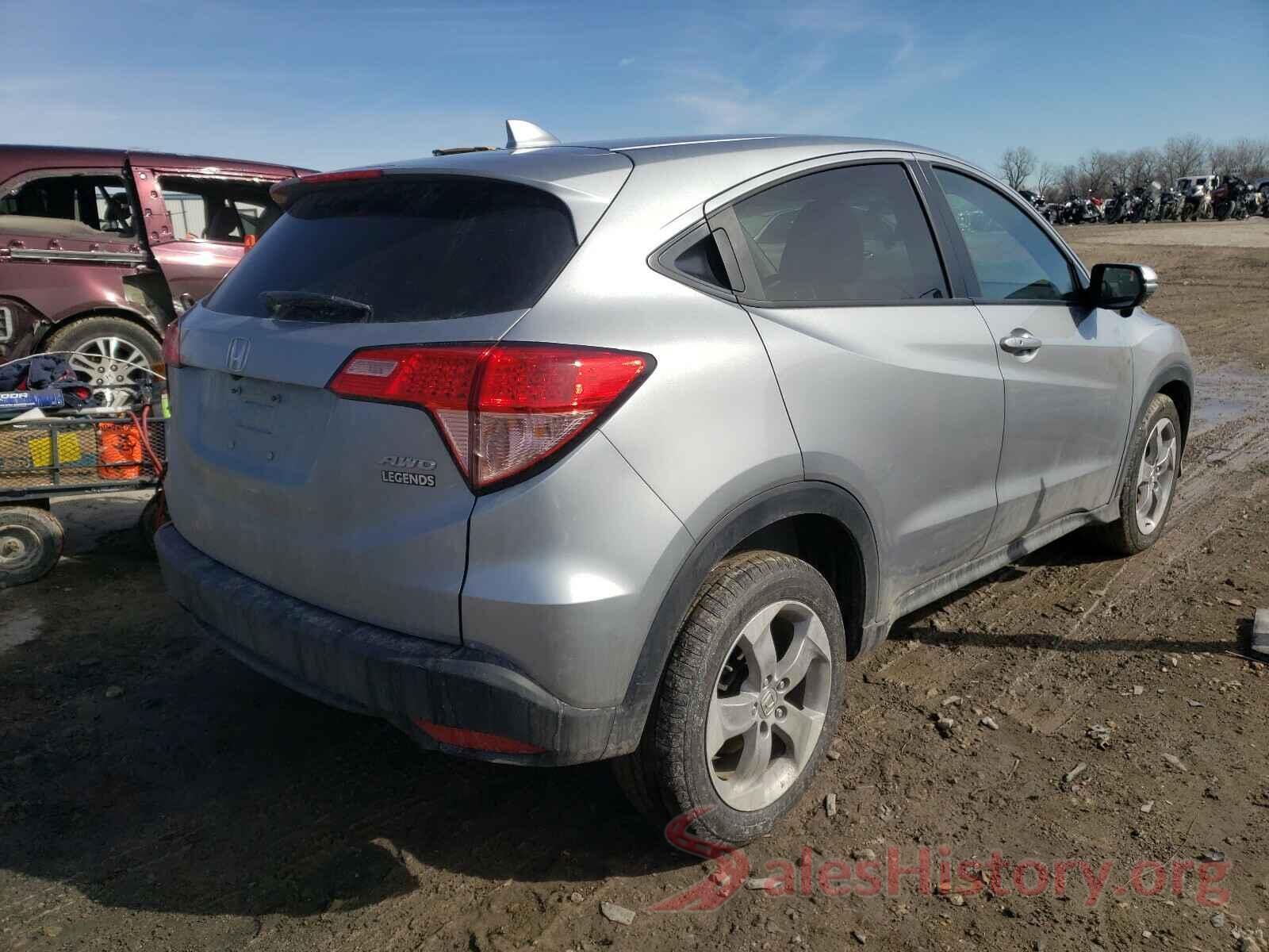 3CZRU6H58HM700477 2017 HONDA HR-V