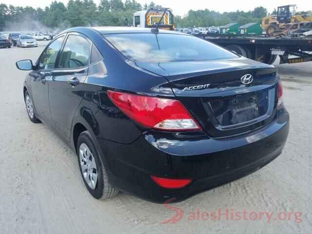 KMHCT4AE7GU066873 2016 HYUNDAI ACCENT