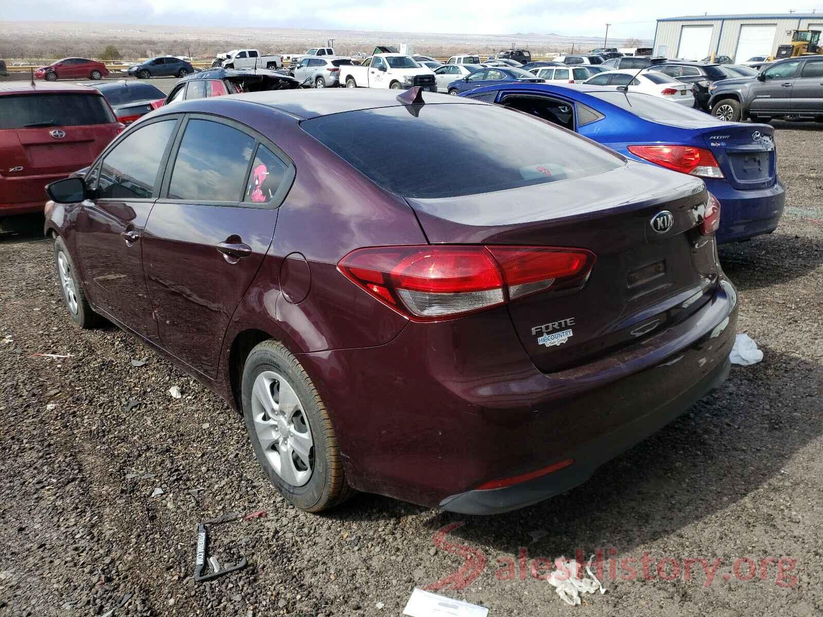 3KPFK4A71HE031865 2017 KIA FORTE