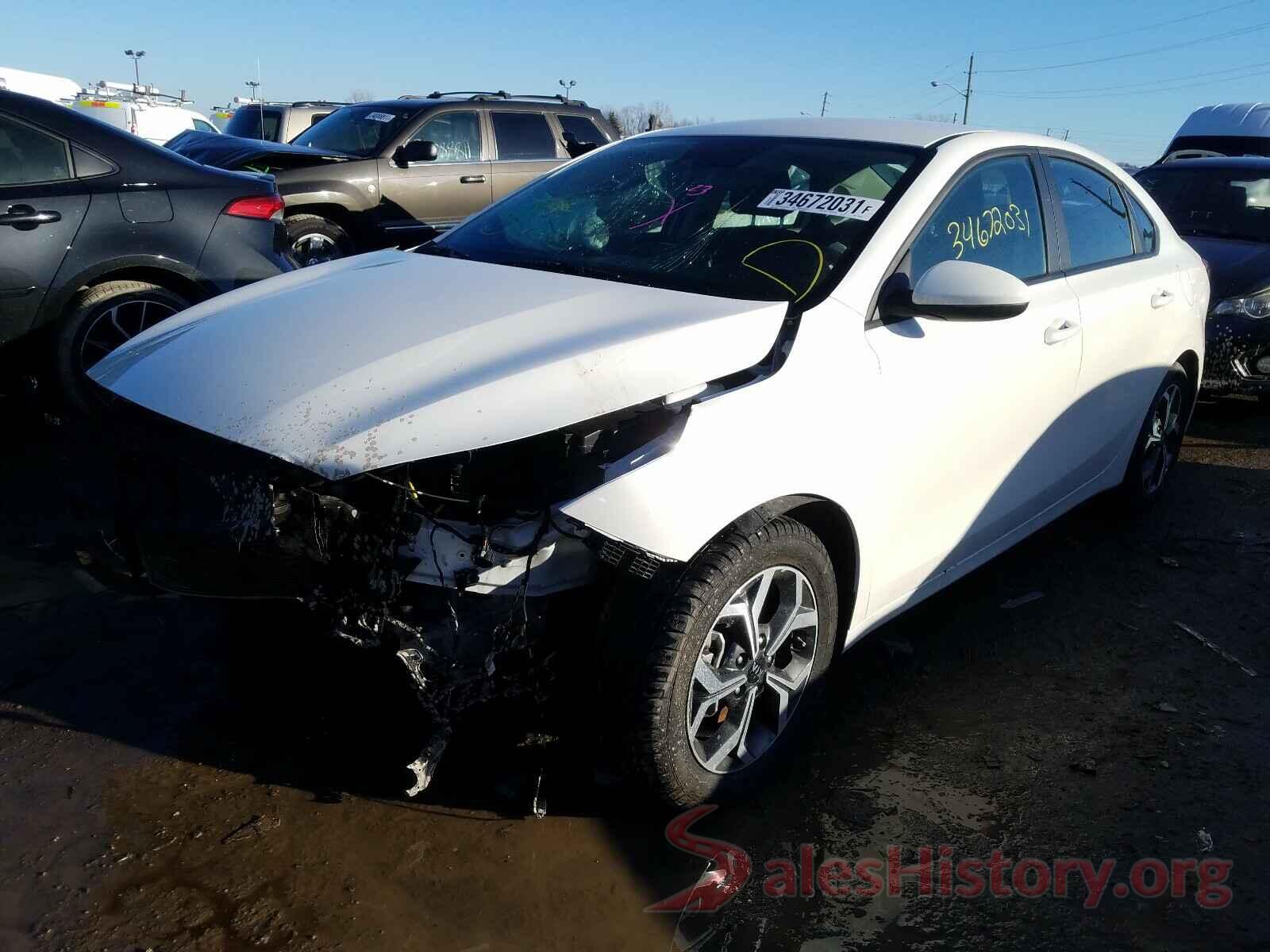 3KPF24AD8KE111435 2019 KIA FORTE