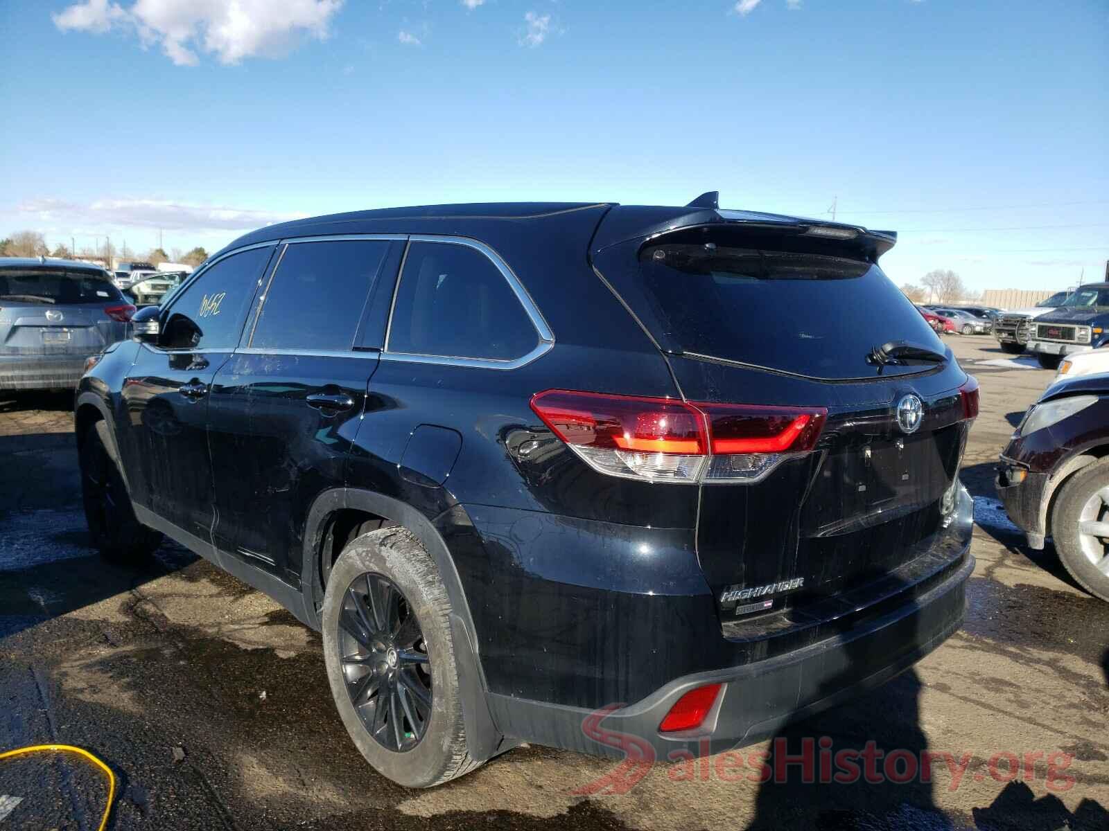 5TDJZRFH0KS619936 2019 TOYOTA HIGHLANDER