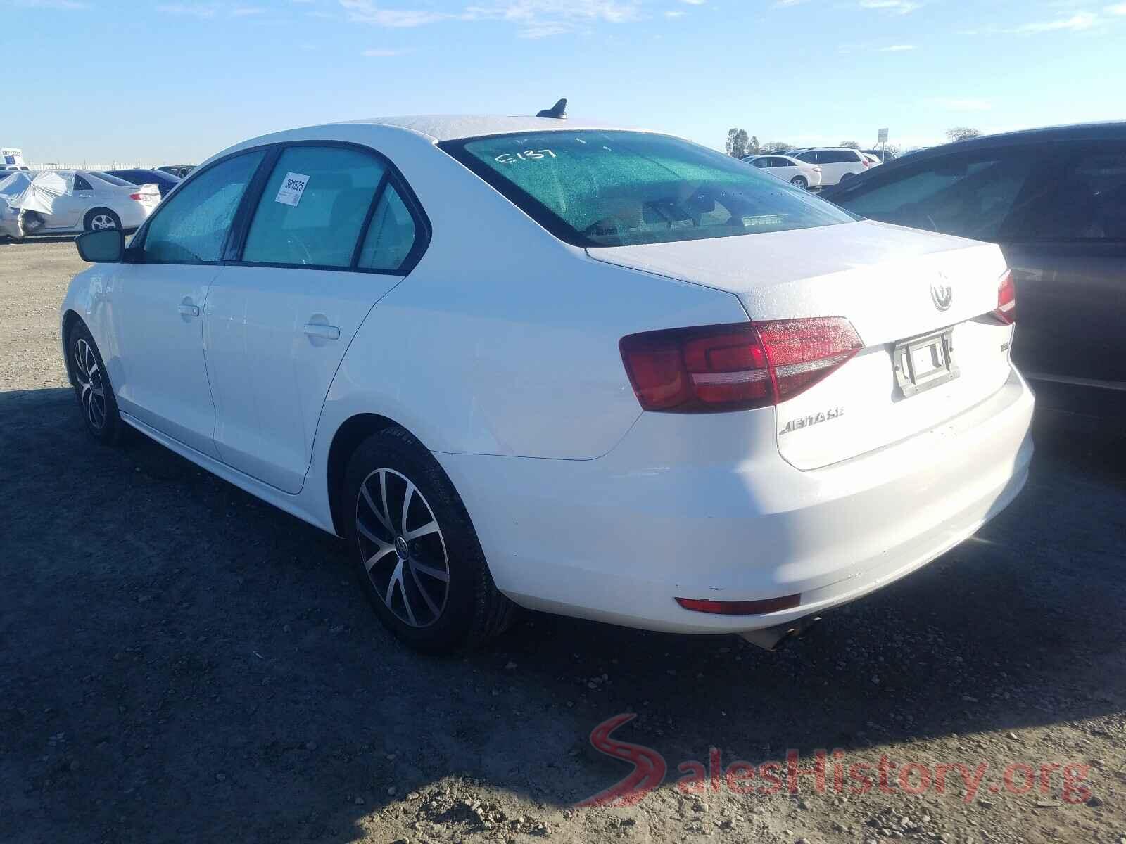 3VWD67AJ4GM249552 2016 VOLKSWAGEN JETTA