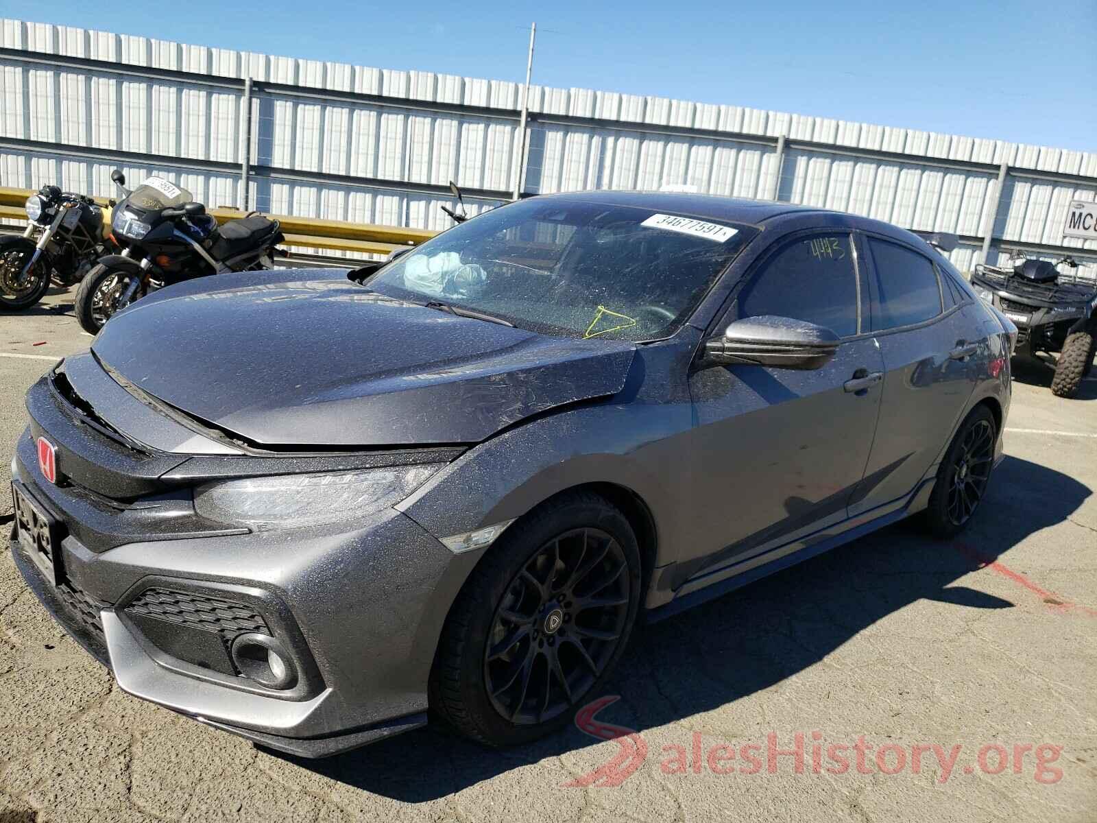 SHHFK7H99HU412848 2017 HONDA CIVIC