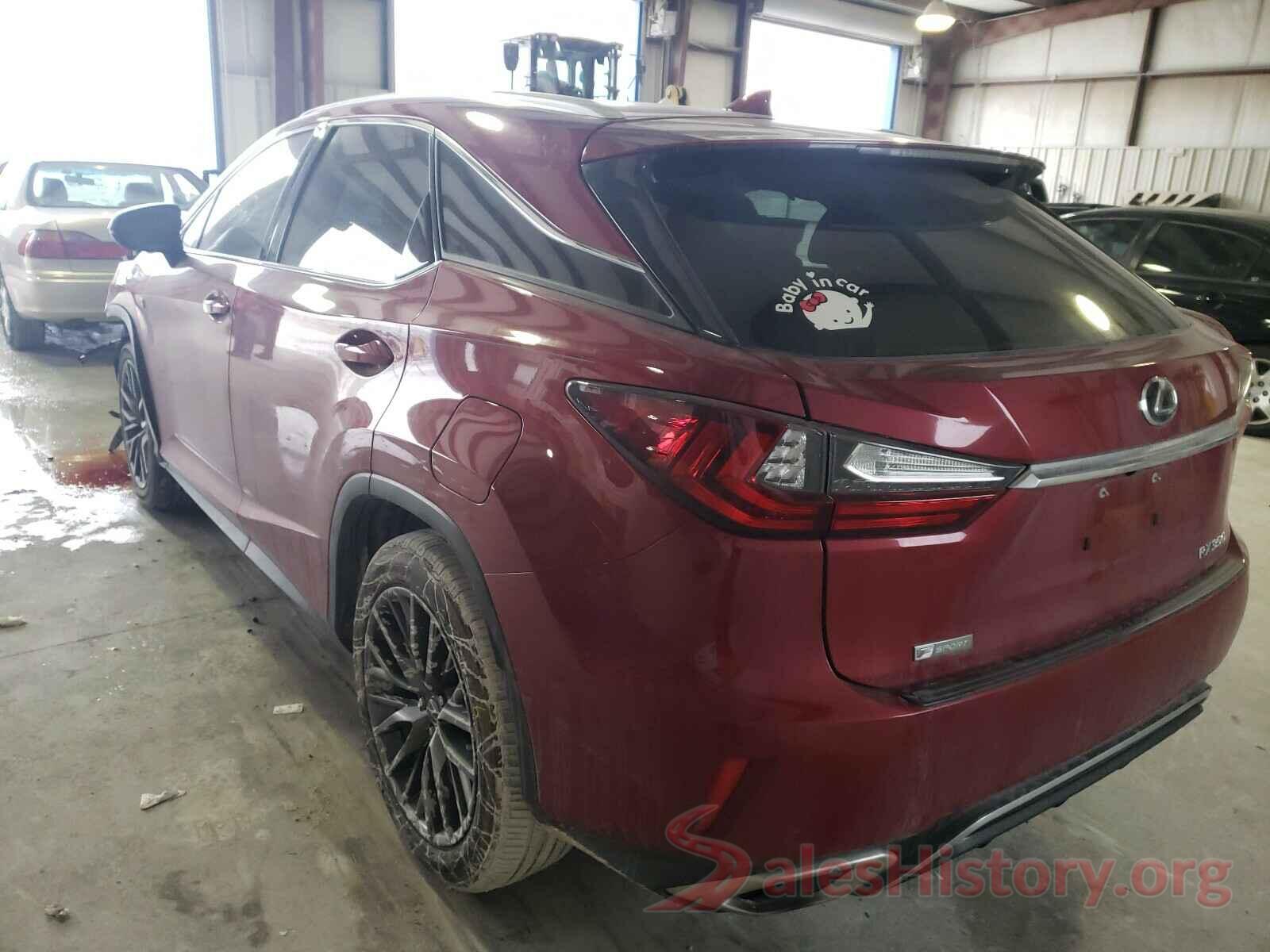 2T2ZZMCA1HC055451 2017 LEXUS RX350