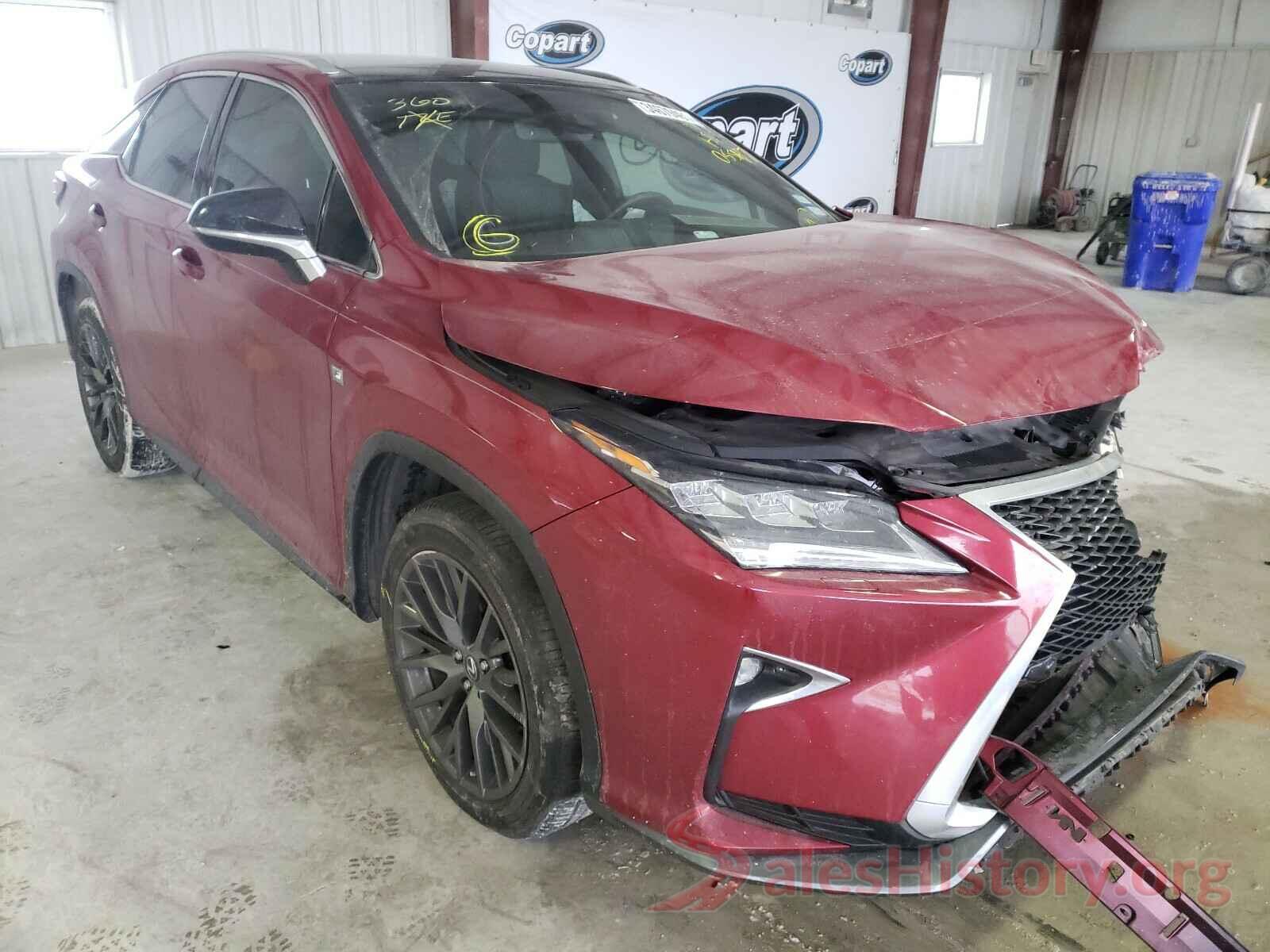 2T2ZZMCA1HC055451 2017 LEXUS RX350