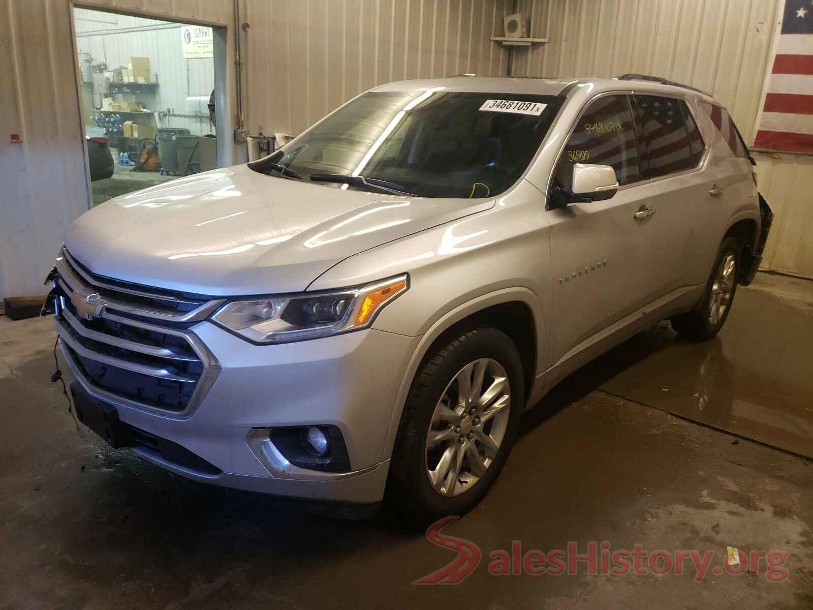 1GNEVNKW1LJ120207 2020 CHEVROLET TRAVERSE