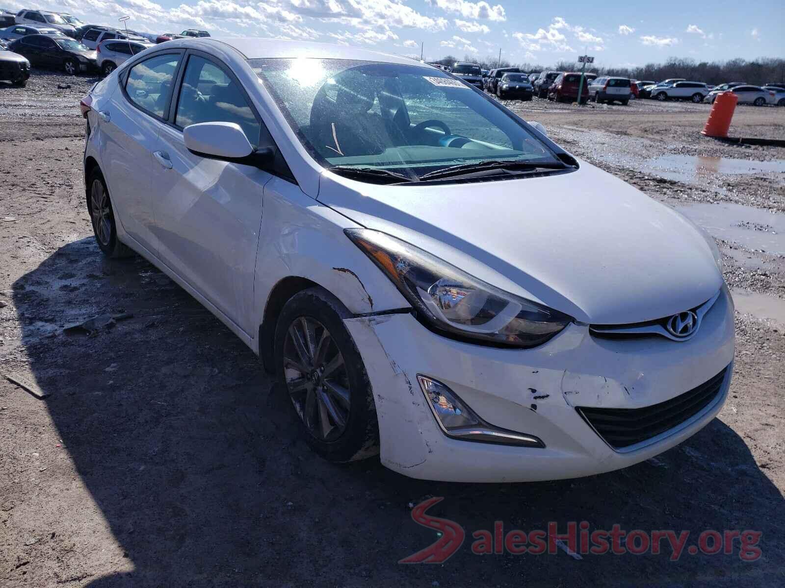 5NPDH4AE6GH681015 2016 HYUNDAI ELANTRA