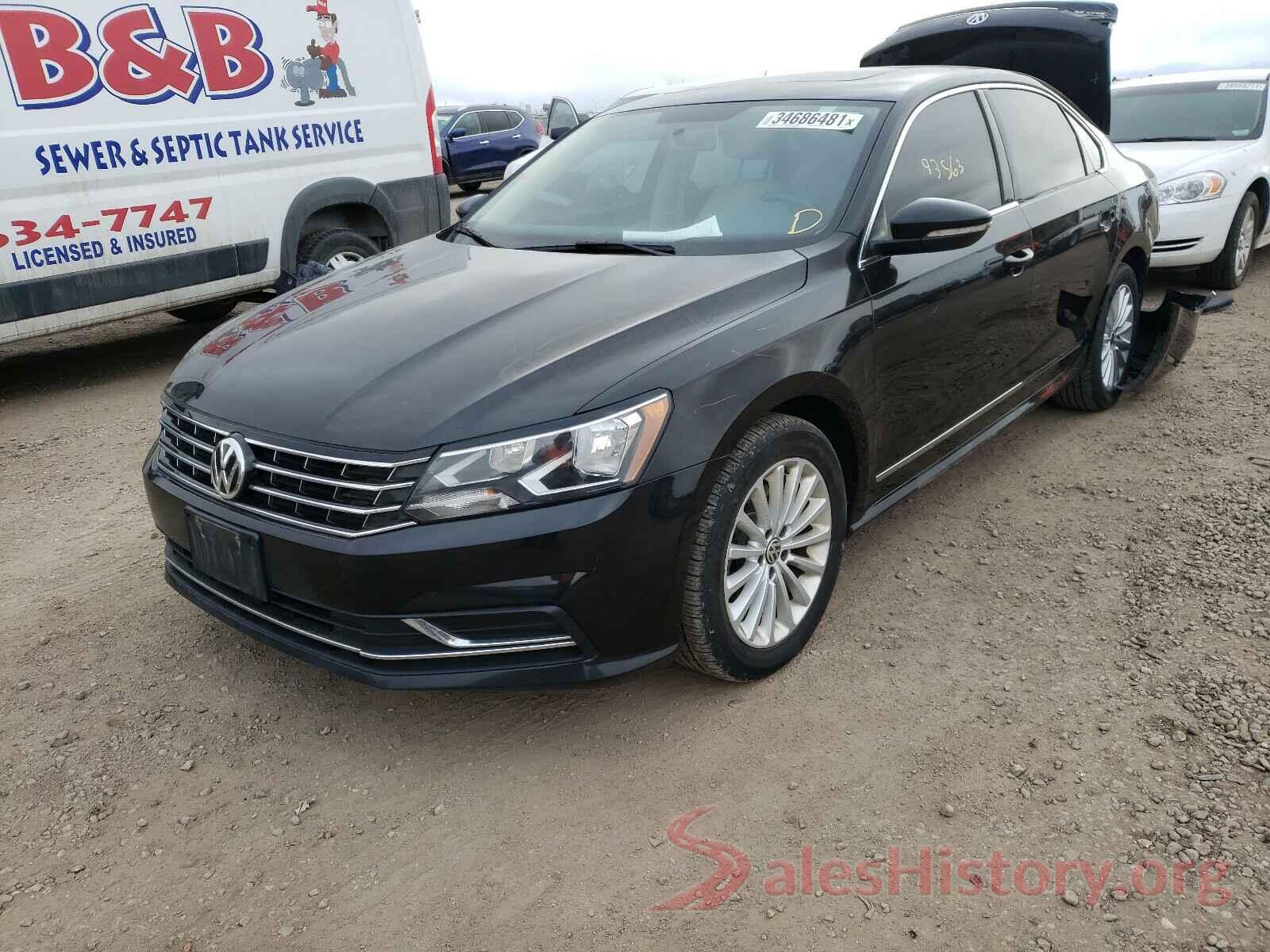 1VWBT7A38HC034308 2017 VOLKSWAGEN PASSAT