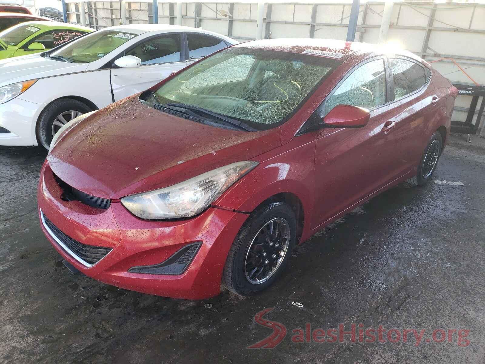 5NPDH4AE8GH767930 2016 HYUNDAI ELANTRA