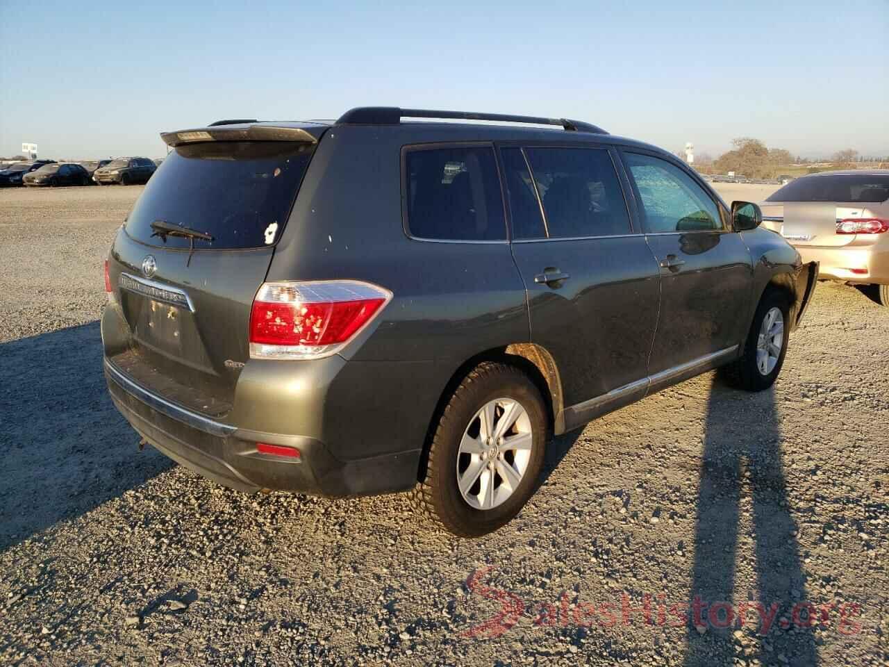 5TDBK3EHXDS229176 2013 TOYOTA HIGHLANDER