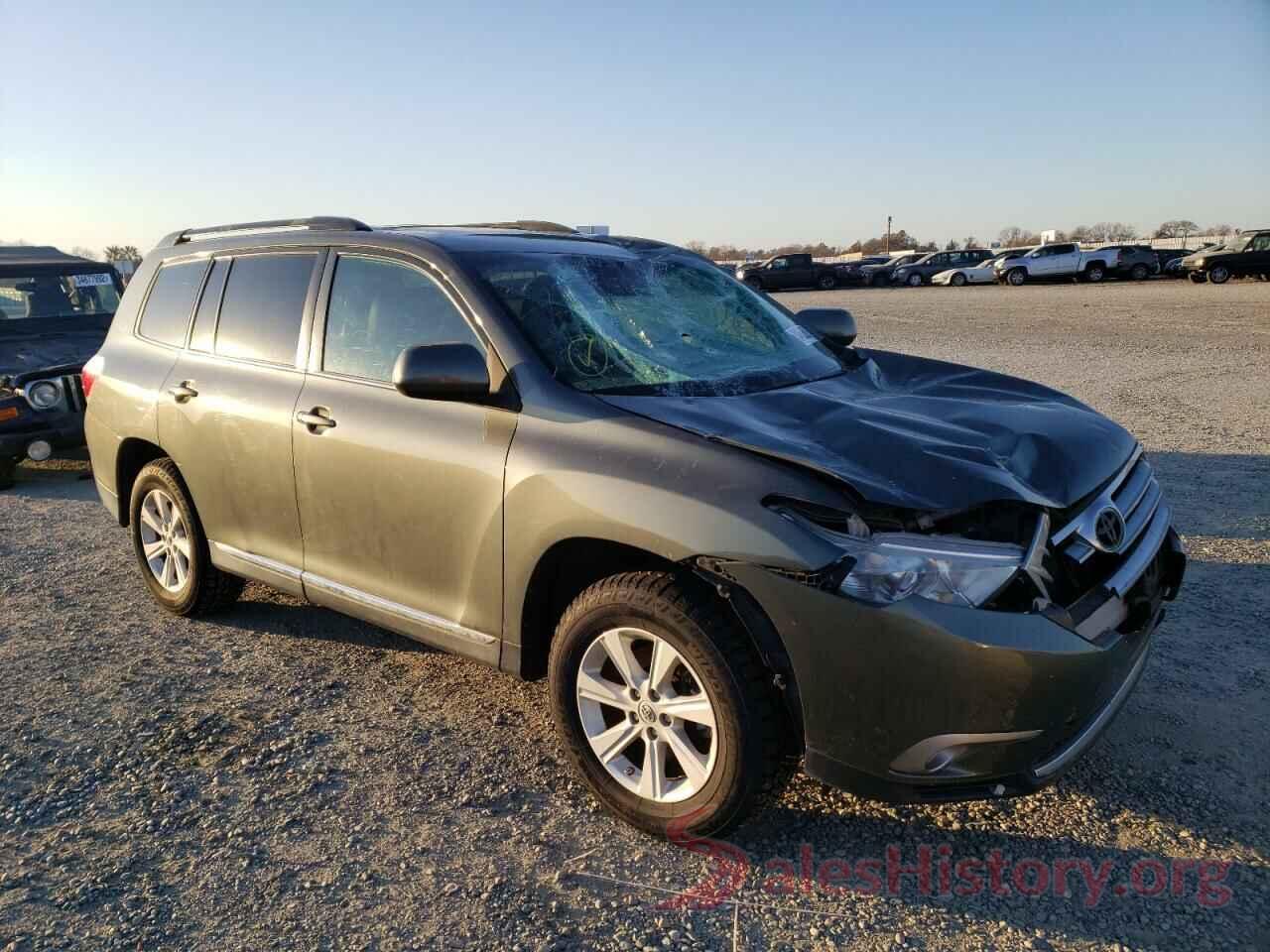 5TDBK3EHXDS229176 2013 TOYOTA HIGHLANDER