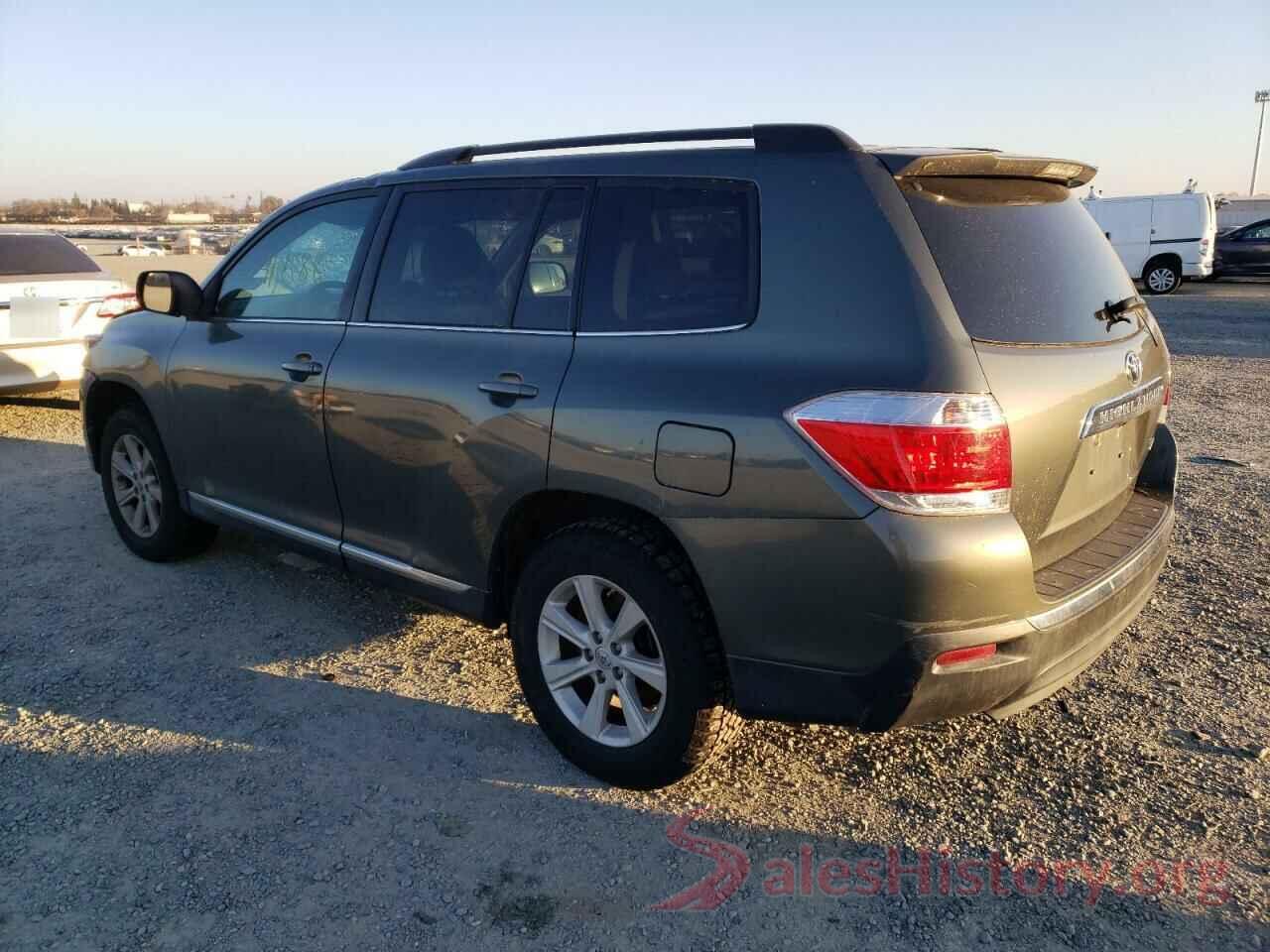 5TDBK3EHXDS229176 2013 TOYOTA HIGHLANDER